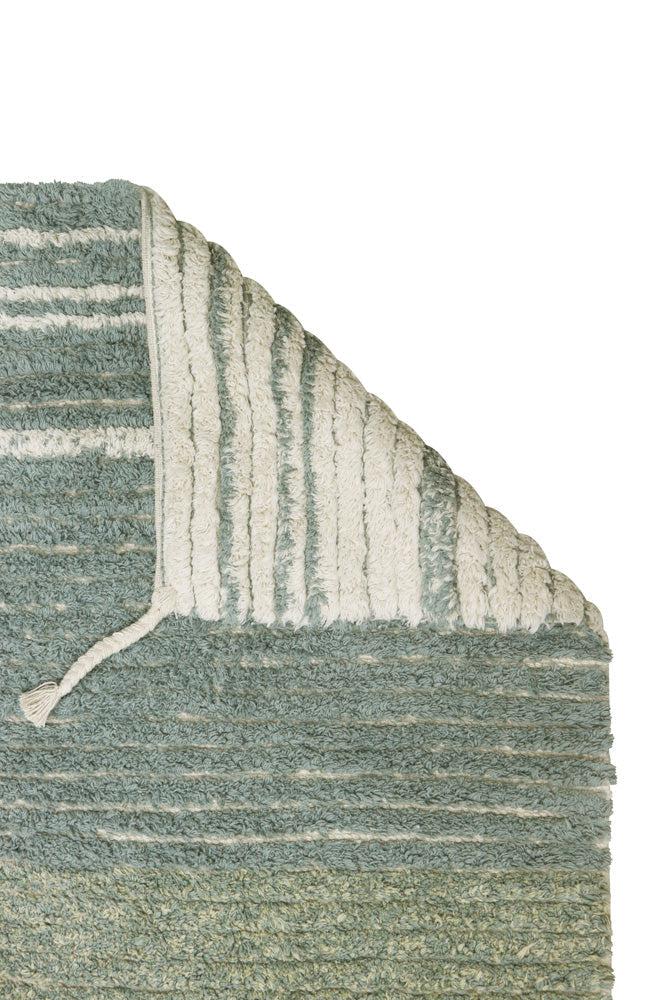 REVERSIBLE WASHABLE RUG TWIN VINTAGE BLUE - Image 9