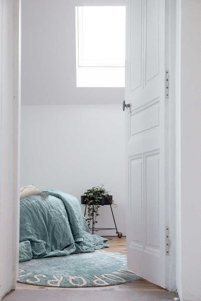 WASHABLE RUG ABC NATURAL VINTAGE BLUE - Image 3