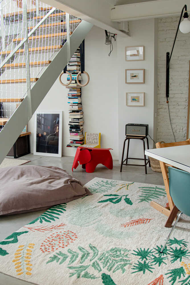 WASHABLE AREA RUG BOTANIC PLANTS - Image 4