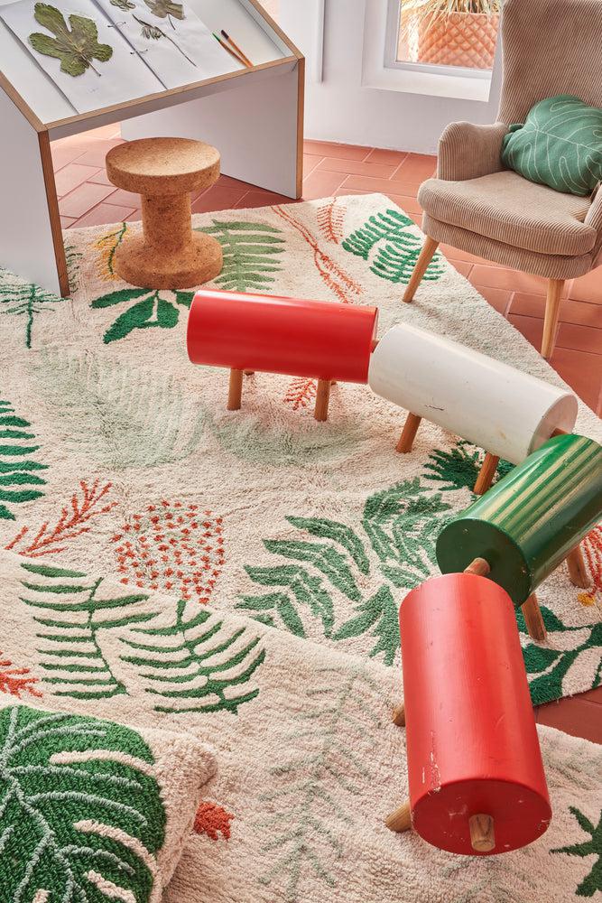 WASHABLE AREA RUG BOTANIC PLANTS - Image 6