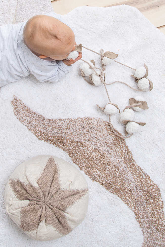 WASHABLE RUG COTTON FLOWER - Image 3