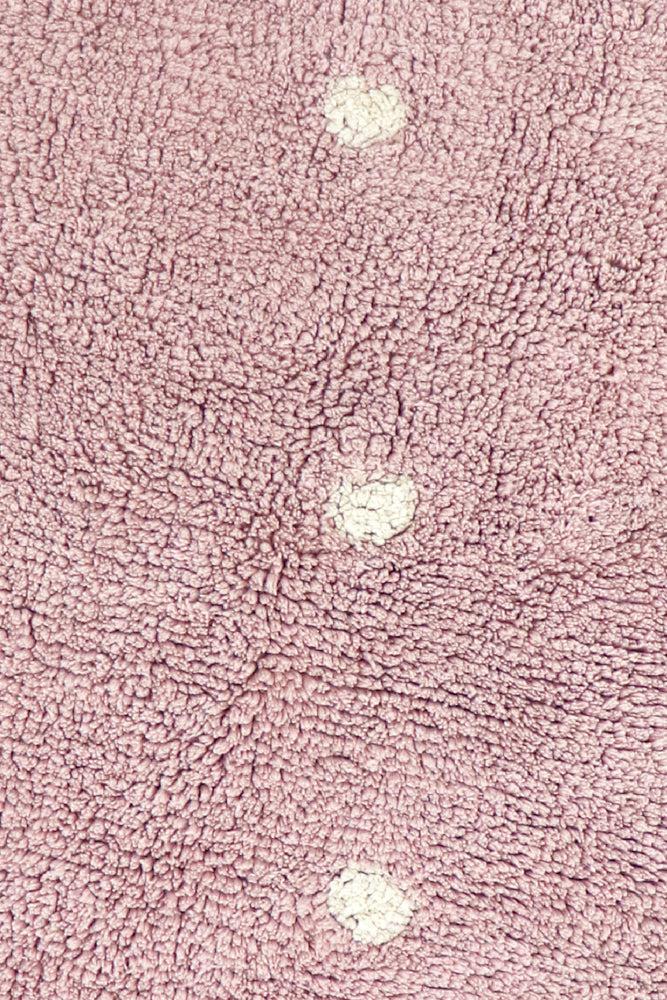 WASHABLE AREA RUG LITTLE BISCUIT PINK - Image 5