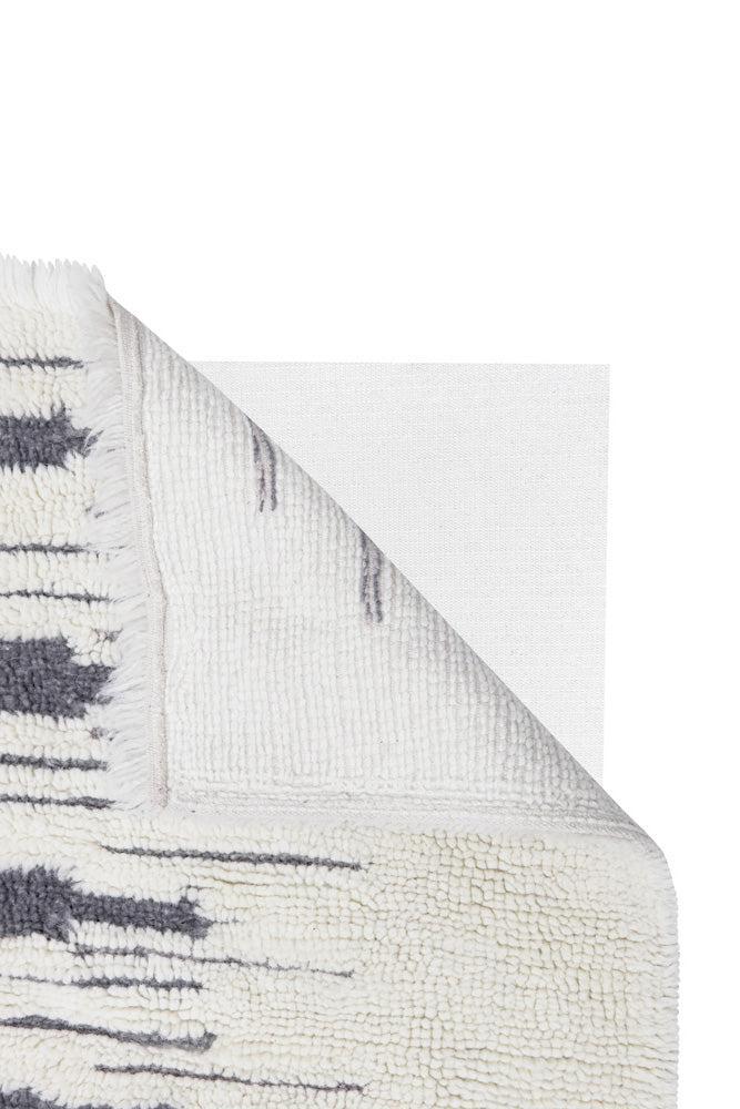 WOOL AREA RUG ZAGROS GREY - Image 5