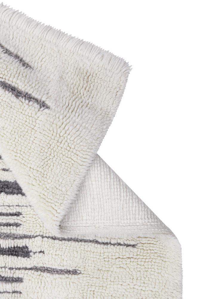 WOOL AREA RUG ZAGROS GREY - Image 6